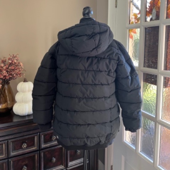 All In Motion Girls Coat Fleece Lining Puffer Jacket M (7-8) - Picture 3 of 3